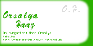 orsolya haaz business card